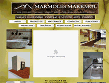 Tablet Screenshot of markmol.com